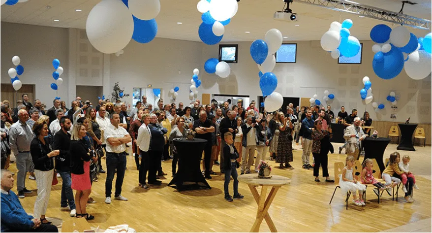 Soirée des 130 ans de l'entreprise à la salle polyvalente de Loury
