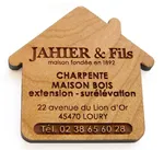 Plaque en bois souvenir des 130 ans Jahier & Fils