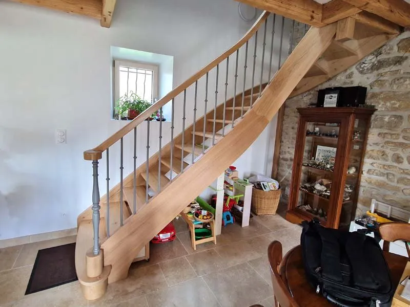 Escalier chêne cintre – vignette de l'album
