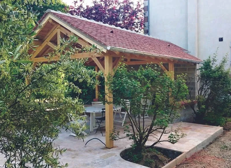 Préau abri de jardin – vignette de l'album